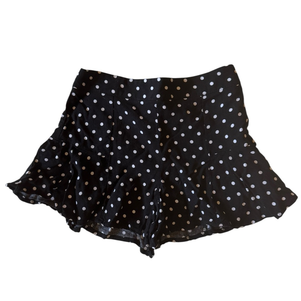 Hartstrings Black Polka Dot Skort size 6 - Picture 5 of 5